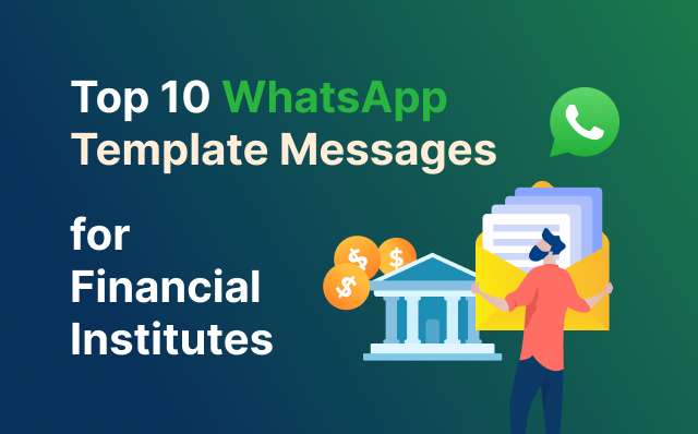 whatsapp message template financial institutes