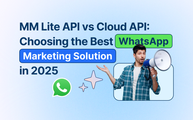 Comparison of MM Lite API and Cloud API for WhatsApp marketing in 2025, highlighting features, pricing, and delivery rates