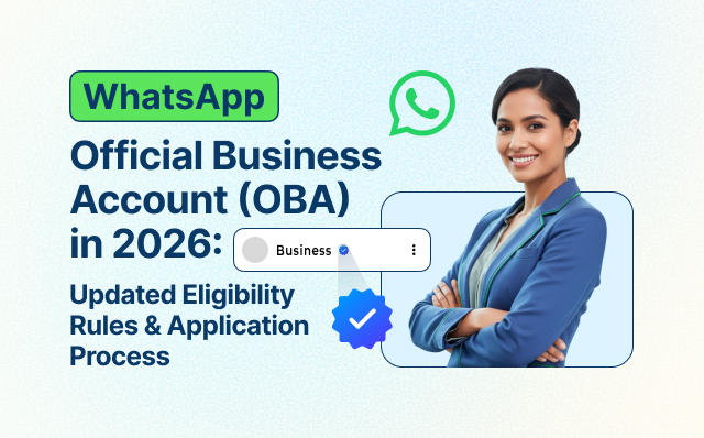 WhatsApp Official Business Account OBA 2026
