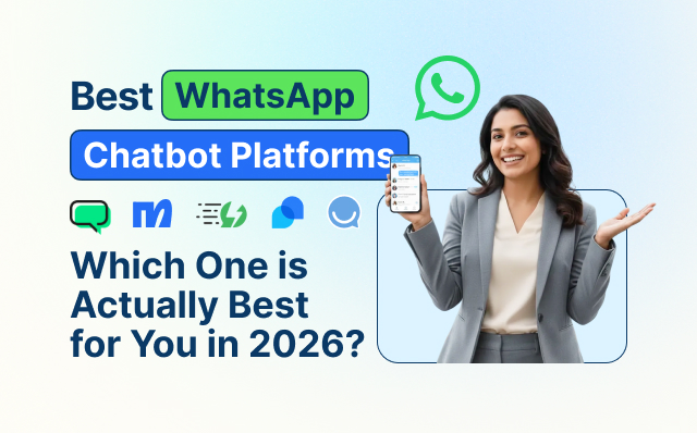 Comparison of the best WhatsApp chatbot platforms for business automation in 2026
