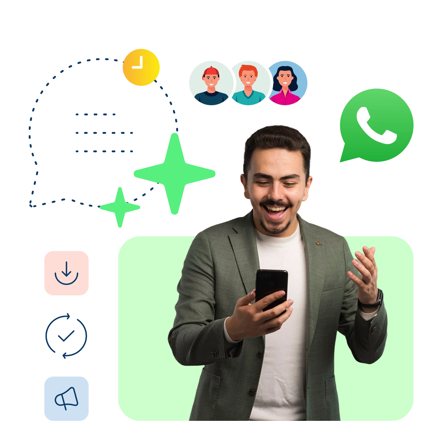 Import & Broadcast WhatsApp Messages Instantly