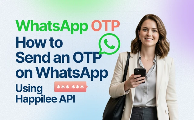 WhatsApp OTP — How to Send OTP on WhatsApp Using Happilee API